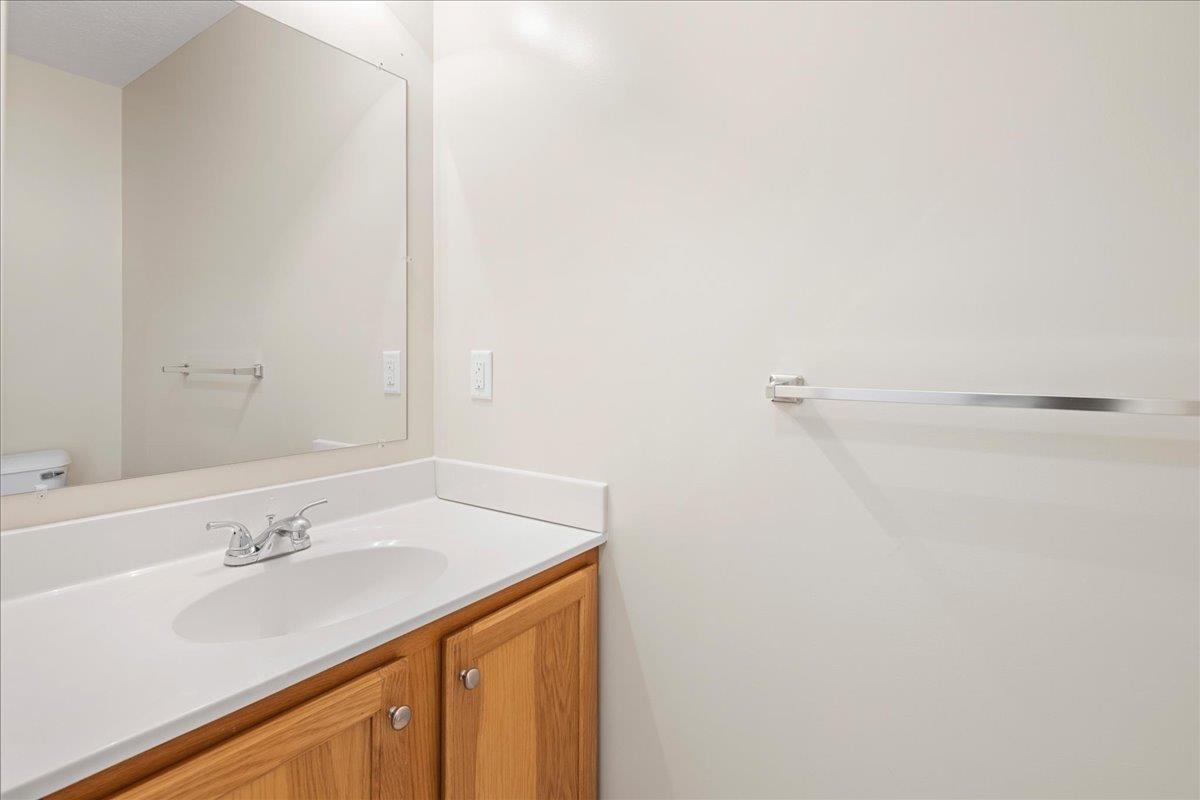 3265 Hebron Court Harrisonburg, VA 22801 - Photo 20 of 30 a bathroom with a sink and a mirror