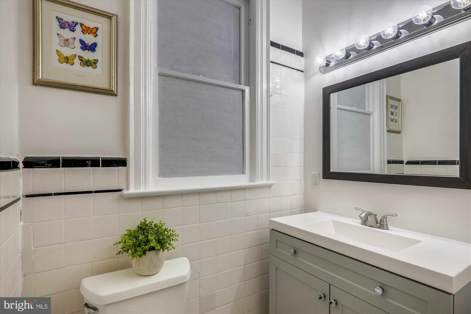 1338 Spring Road Northwest Washington, DC 20010 - Photo 26 of 44 Remodeled Bathroom