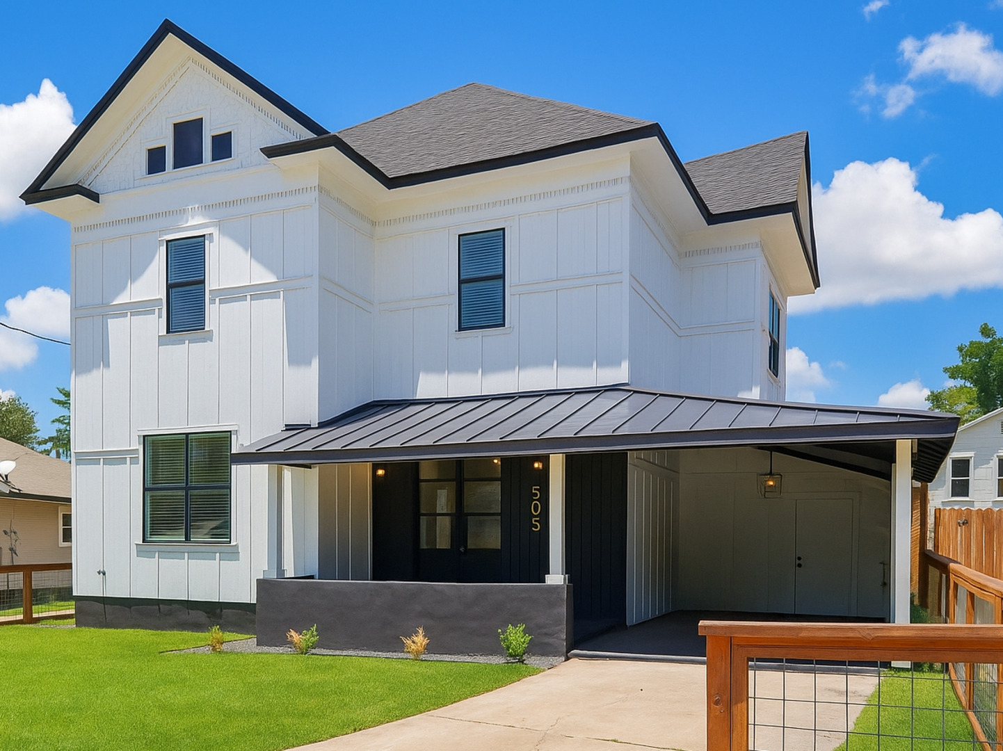 505 Rigsby Avenue San Antonio, TX 78210 - Photo 1 of 29 a front view of a house with a yard