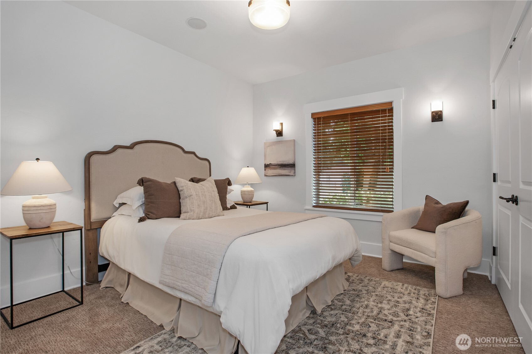 7732 Rich Road Southeast Olympia, WA 98501 - Photo 20 of 40 a bedroom with bed and a couch