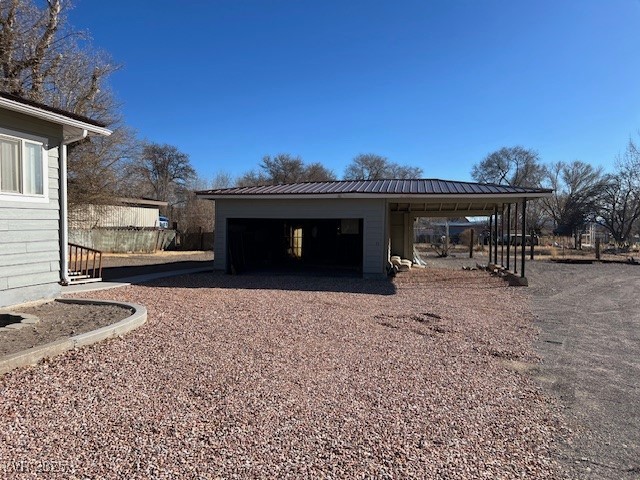 944 Main Street Panaca, NV 89042 - Photo 5 of 24 View of garage