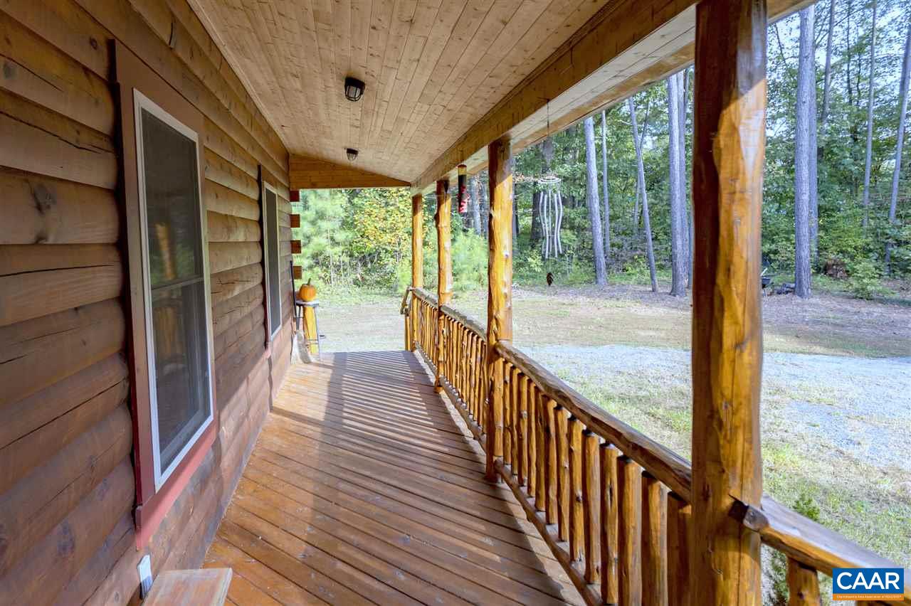 703 George James Loop Radiant, VA 22732 - Photo 45 of 48 a view of a porch with wooden floor and outdoor space