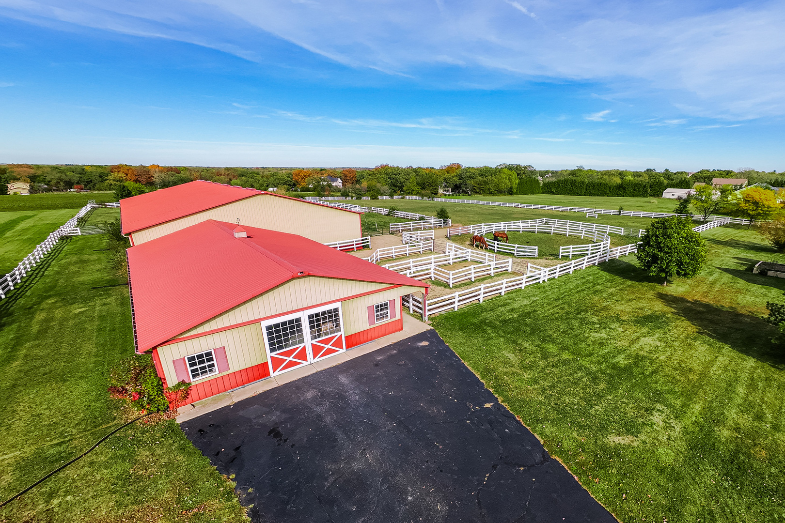 2601 North 3653rd Road Sheridan, IL 60551 - Photo 54 of 85 an aerial view of a house with big yard