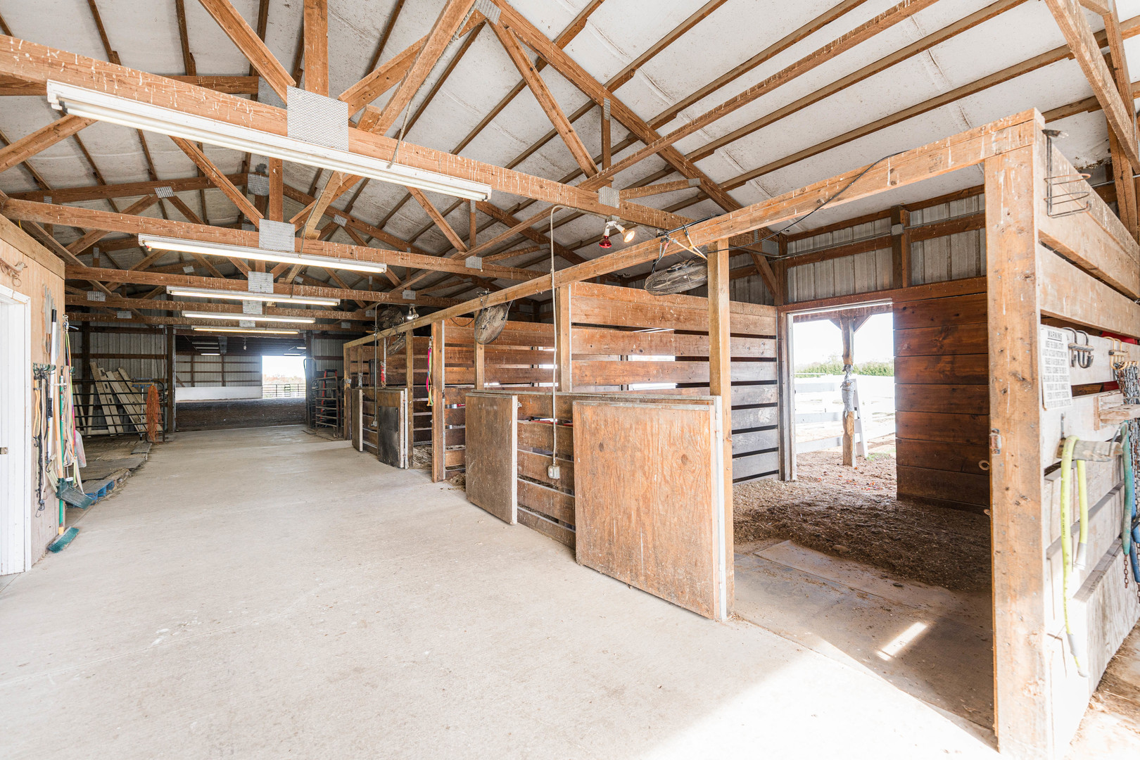 2601 North 3653rd Road Sheridan, IL 60551 - Photo 68 of 85 a view of a room with wooden walls