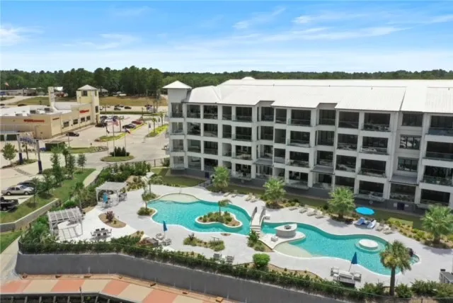 a view of a city with tall buildings