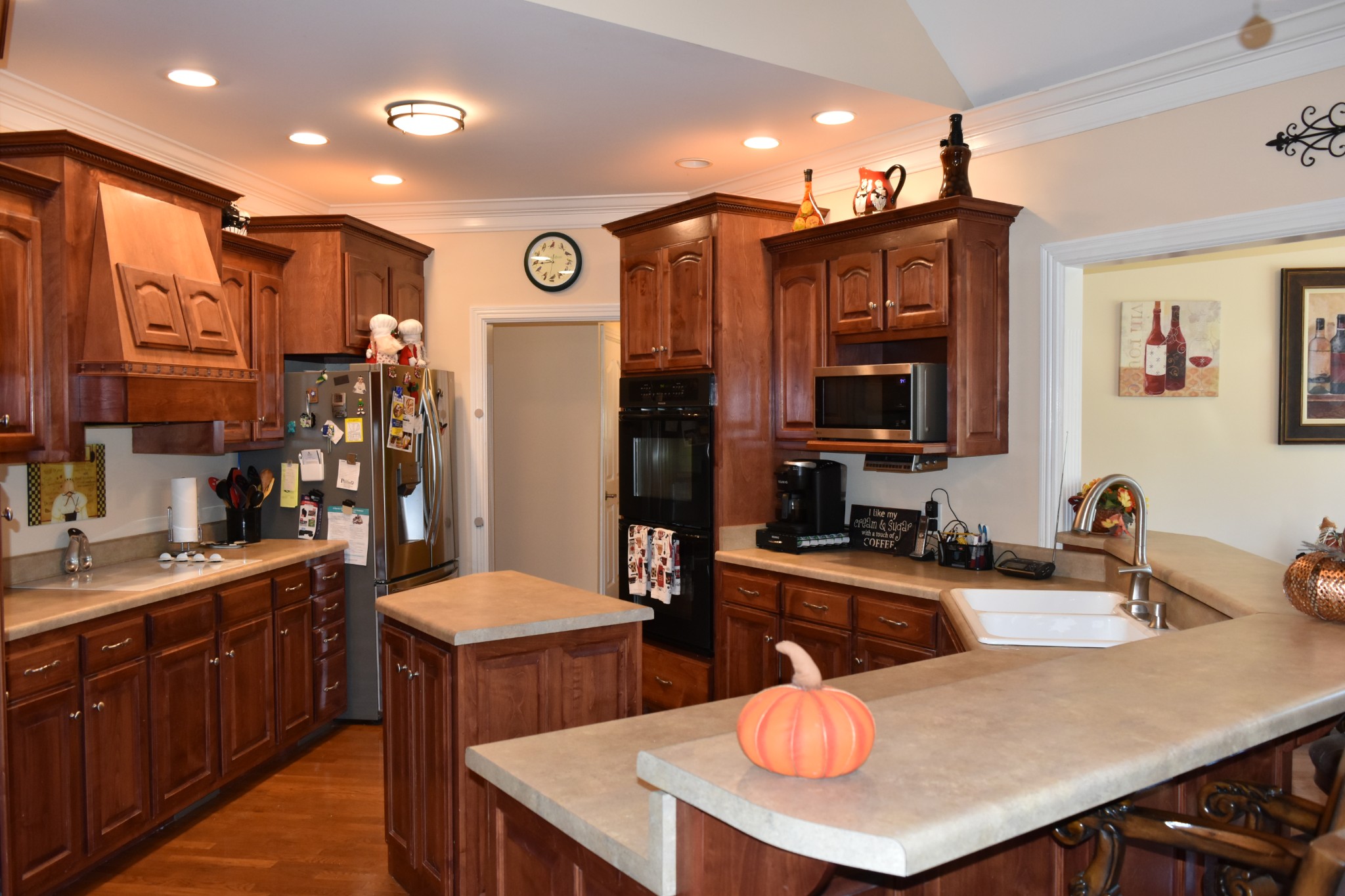 2828 Bains Road Hillsboro, TN 37342 - Photo 30 of 69 a kitchen with a table chairs sink and cabinets