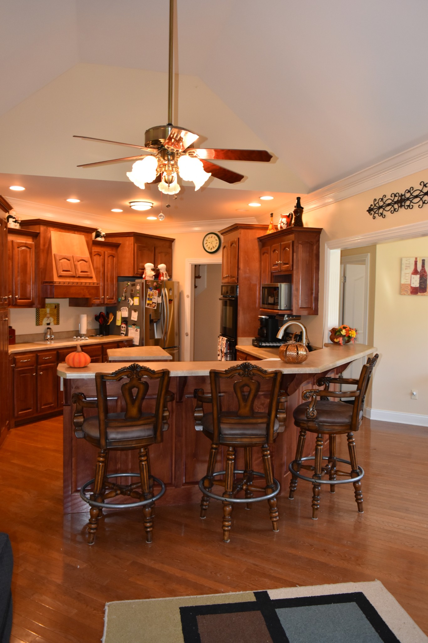 2828 Bains Road Hillsboro, TN 37342 - Photo 32 of 69 a view of a dining room with furniture and chandelier