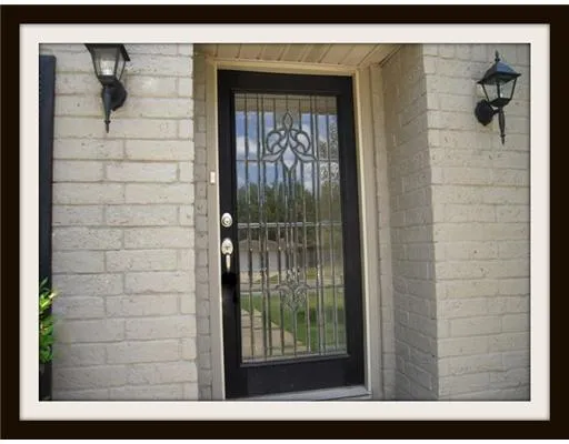 a view of a brick house