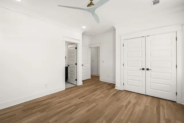wooden floor in an empty room