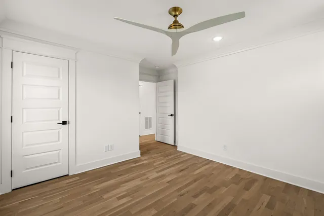 wooden floor in an empty room