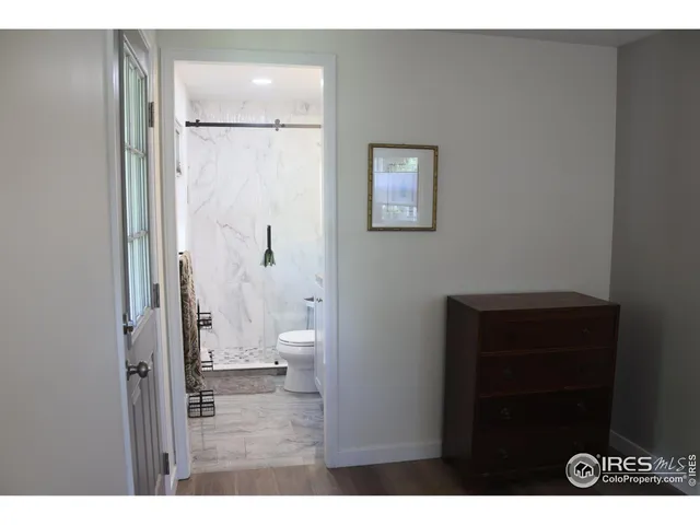 a bathroom with a toilet