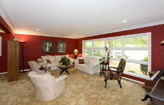 2007 Valley Road Rockford, IL 61107 - Photo 3 of 6 a living room with furniture and a large window