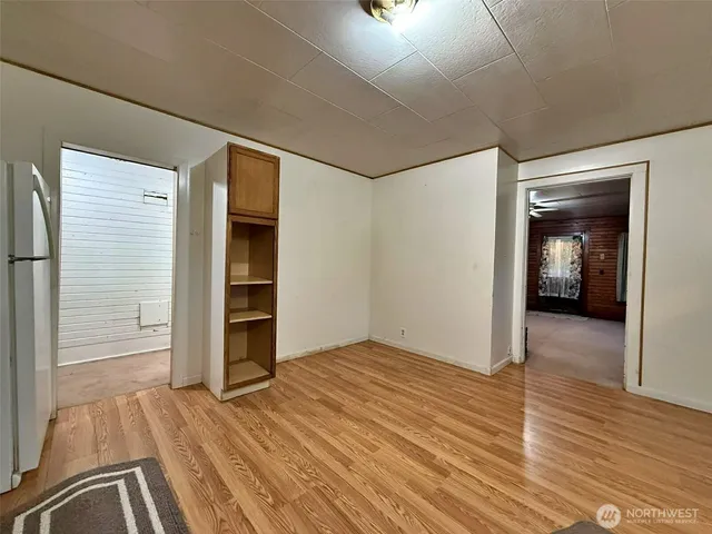 wooden floor in an empty room