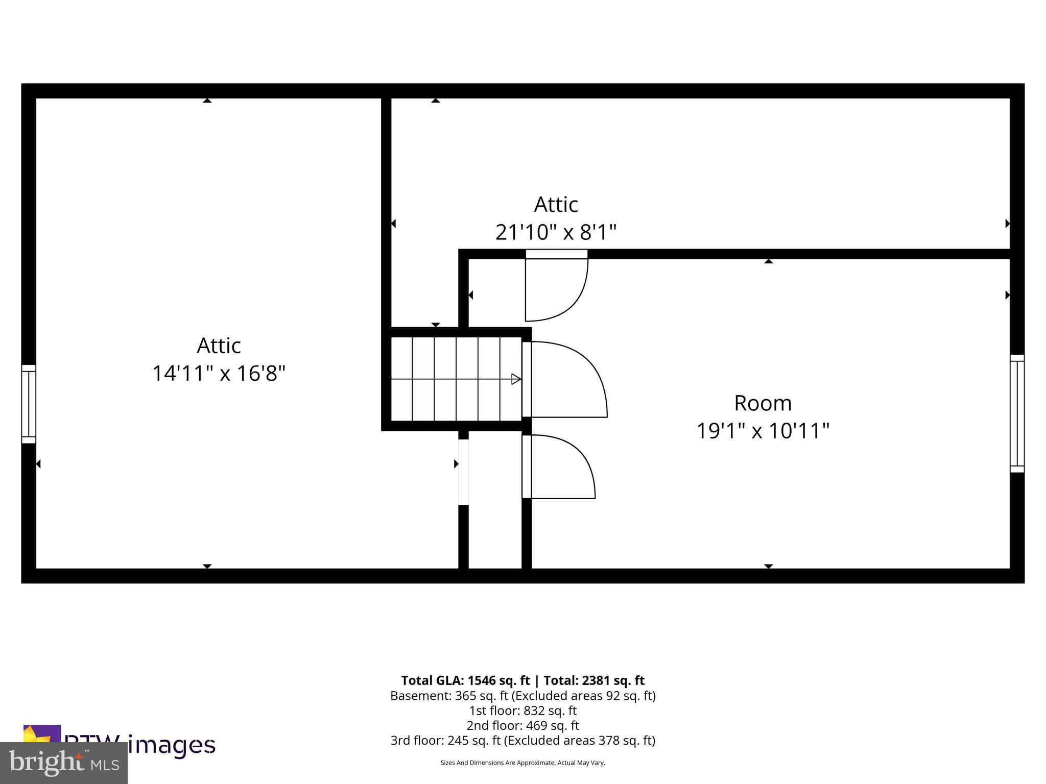 5910 Flanders Street Springfield, VA 22150 - Photo 40 of 40 Floor Plan - Upper 2