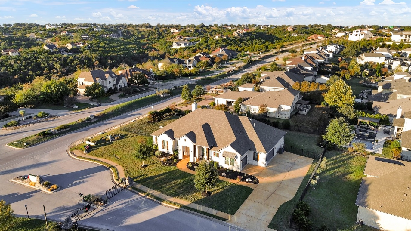 1700 Jackpot Run Leander, TX 78641 - Photo 39 of 40 an aerial view of a residential houses with outdoor space