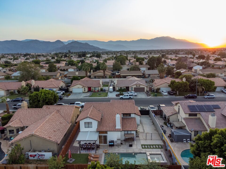 45808 Sutter Creek Road Indio, CA 92201 - Photo 33 of 33 an aerial view of a town with big houses