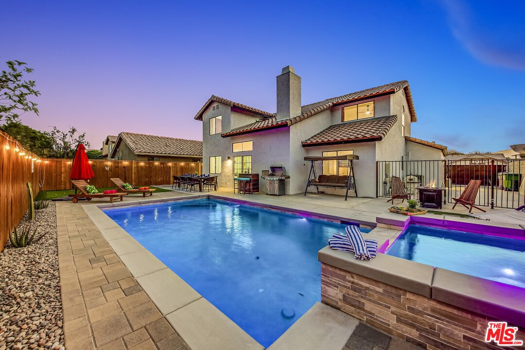 45808 Sutter Creek Road Indio, CA 92201 - Photo 7 of 33 a view of a house with swimming pool