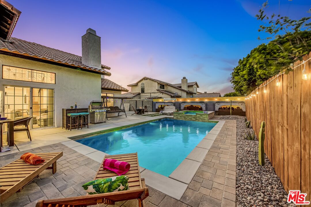 45808 Sutter Creek Road Indio, CA 92201 - Photo 8 of 33 swimming pool view with two chairs