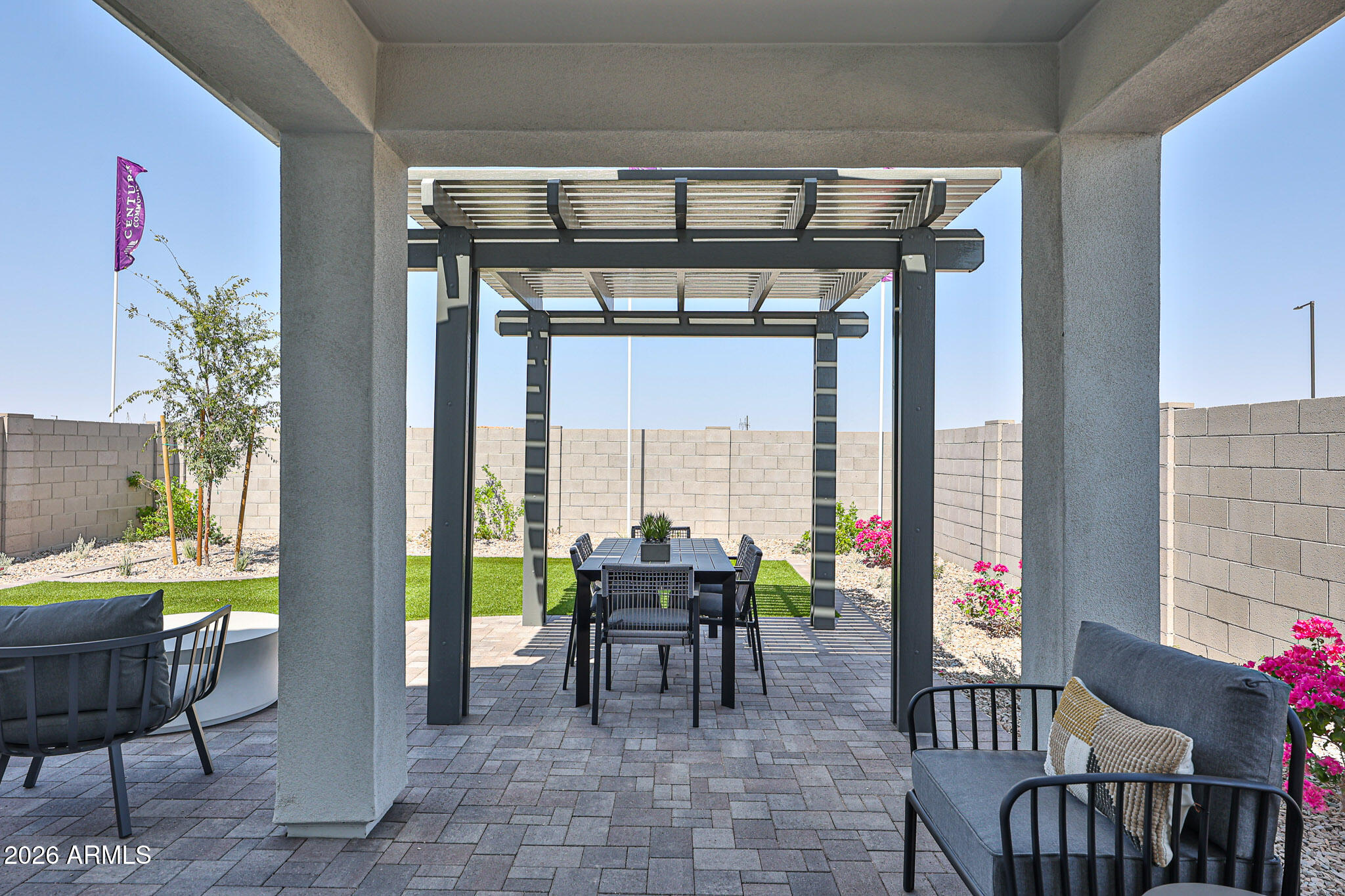 12466 North 305th Avenue Buckeye, AZ 85396 - Photo 29 of 51 a view of a dining room with furniture window and outside view