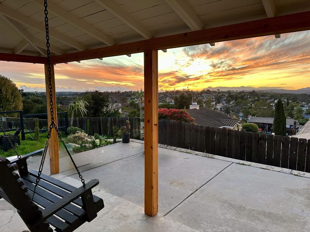 535 Minnesota Avenue Fallbrook, CA 92028 - Photo 36 of 37 Relax and enjoy the panoramic view from your patio!