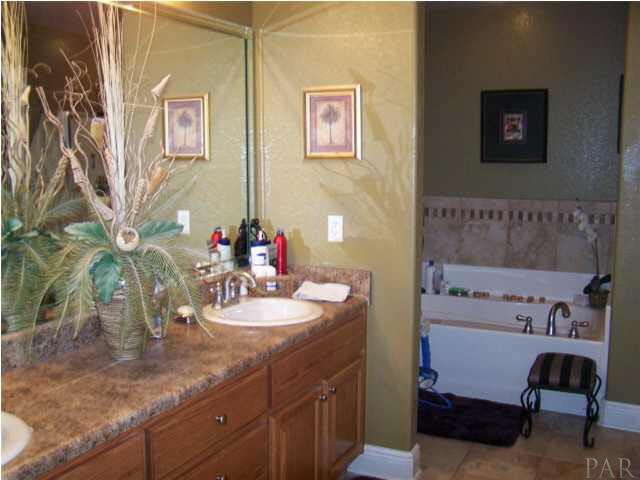 4022 Omega Street Pace, FL 32571 - Photo 10 of 15 MASTER BATHROOM