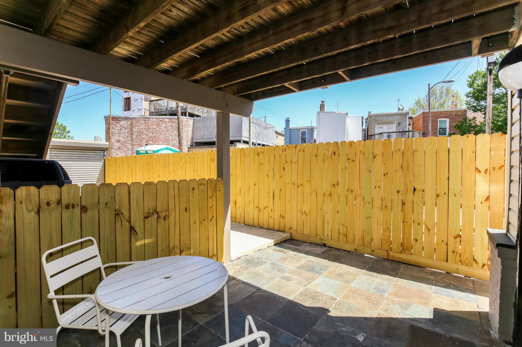 431 1/2 R Street Northwest, Unit 1 Washington, DC 20001 - Photo 20 of 22 Private Patio