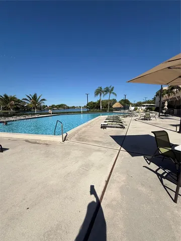 a view of a terrace with outdoor space
