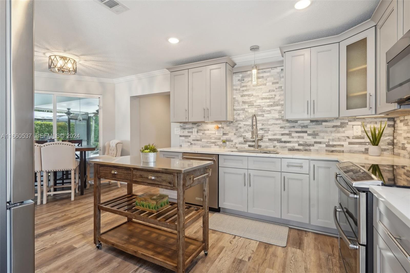 1164 Southwest 14th Street Boca Raton, FL 33486 - Photo 20 of 54 Movable island cart