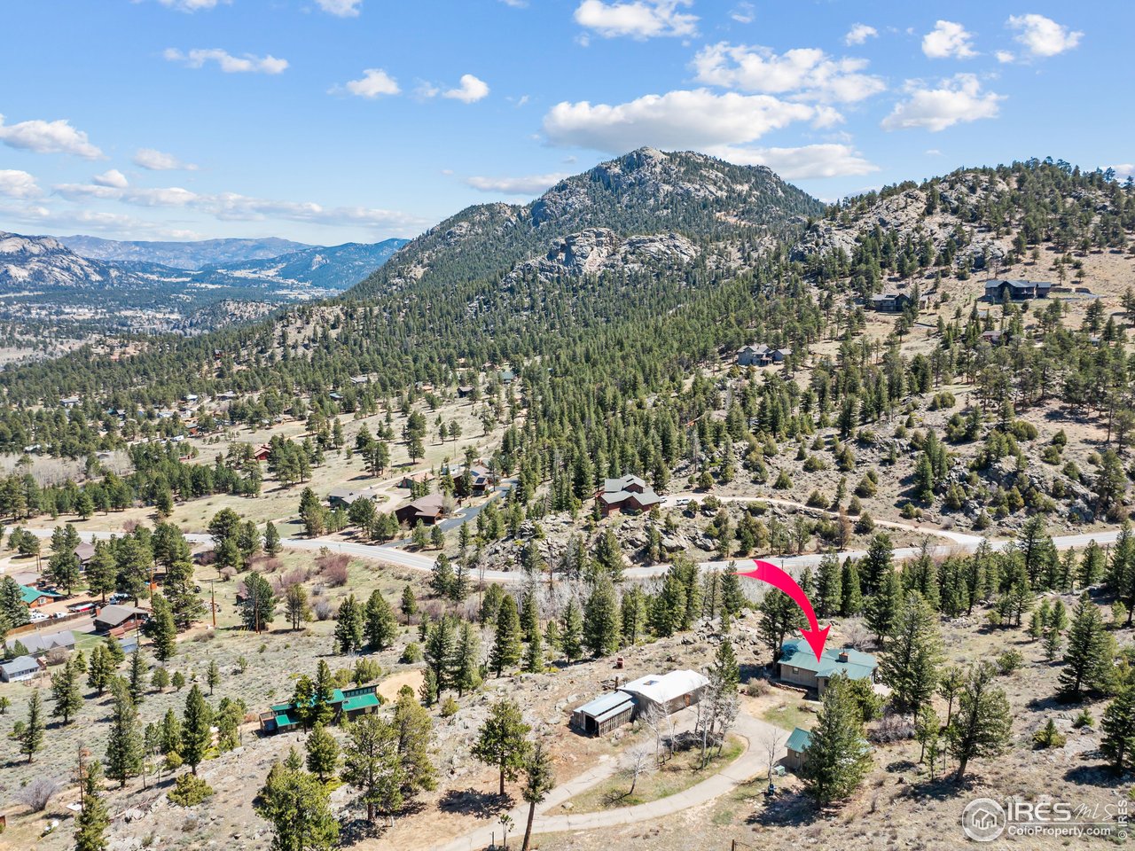 1252 Giant Track Road Estes Park, CO 80517 - Photo 22 of 33 End of road, level lot