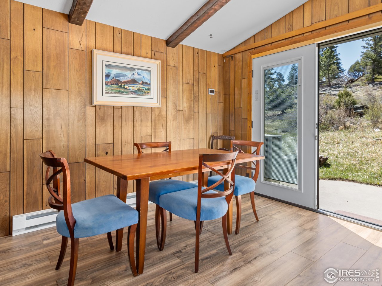 1252 Giant Track Road Estes Park, CO 80517 - Photo 9 of 33 Dining area with patio access