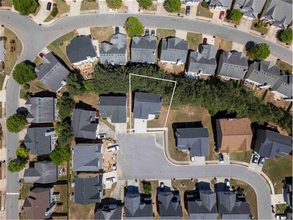 68 Crescent Commons Drive Dallas, GA 30157 - Photo 25 of 26 an aerial view of houses with outdoor space