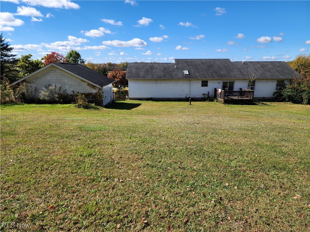12087 Princeton Road Huntsburg, OH 44046 - Photo 23 of 28 a portion of the back yard is fenced!