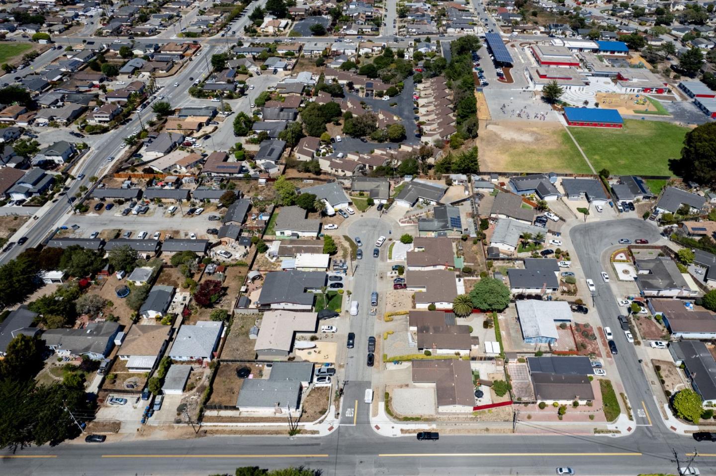 3060 Eddy Circle Marina, CA 93933 - Photo 31 of 35 an aerial view of residential houses with outdoor space