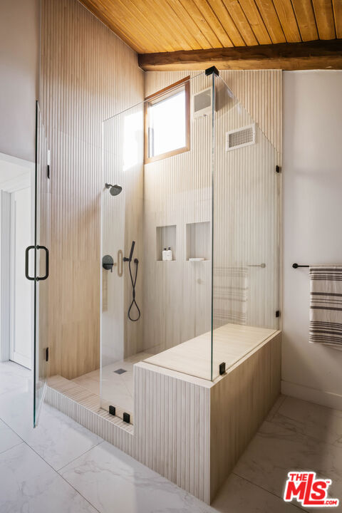 2690 Kennington Drive Glendale, CA 91206 - Photo 30 of 50 a bathroom with a bathtub and shower