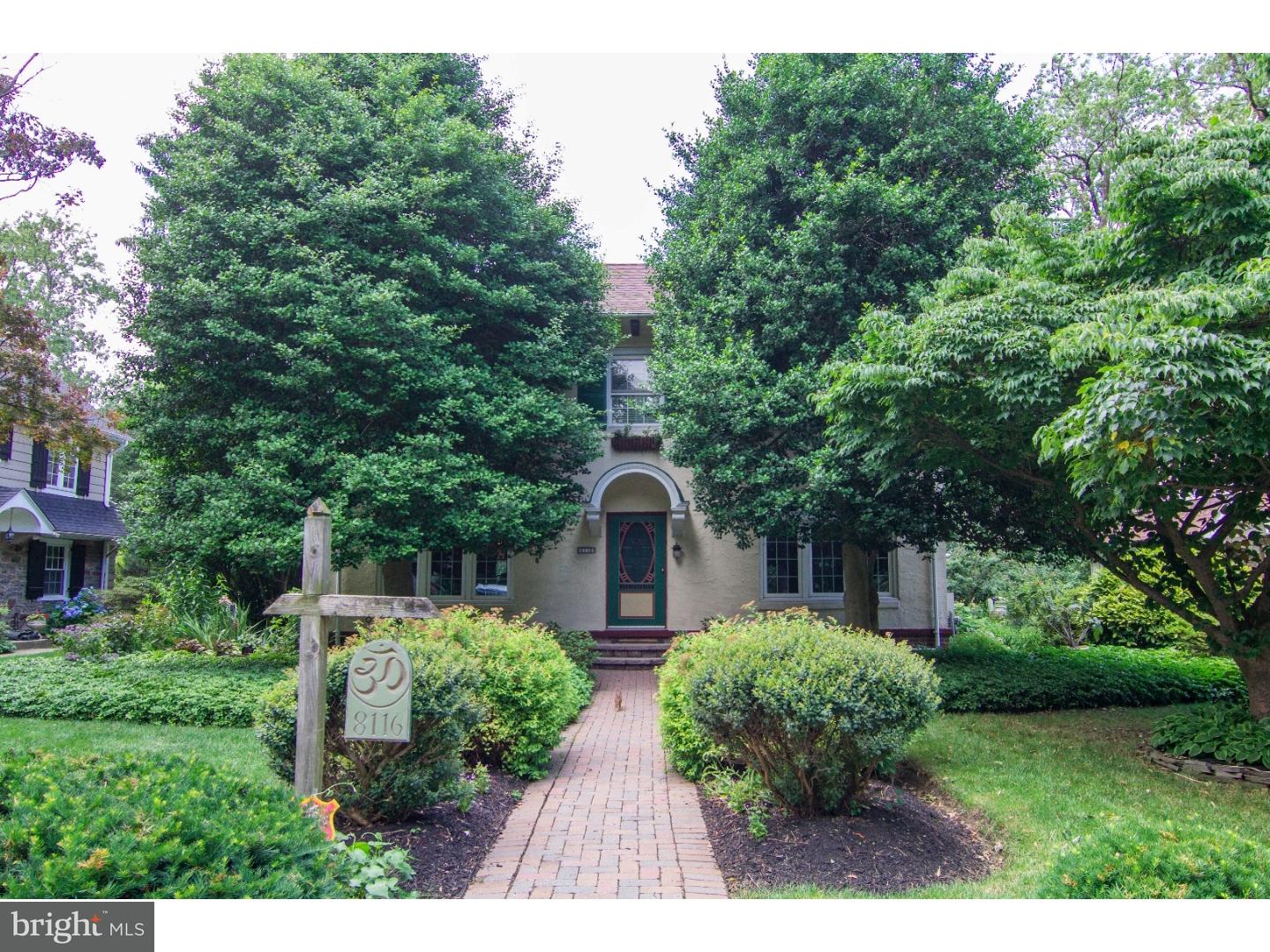 8116 Brookside Road Elkins Park, PA 19027 - Photo 1 of 25 Front Yard