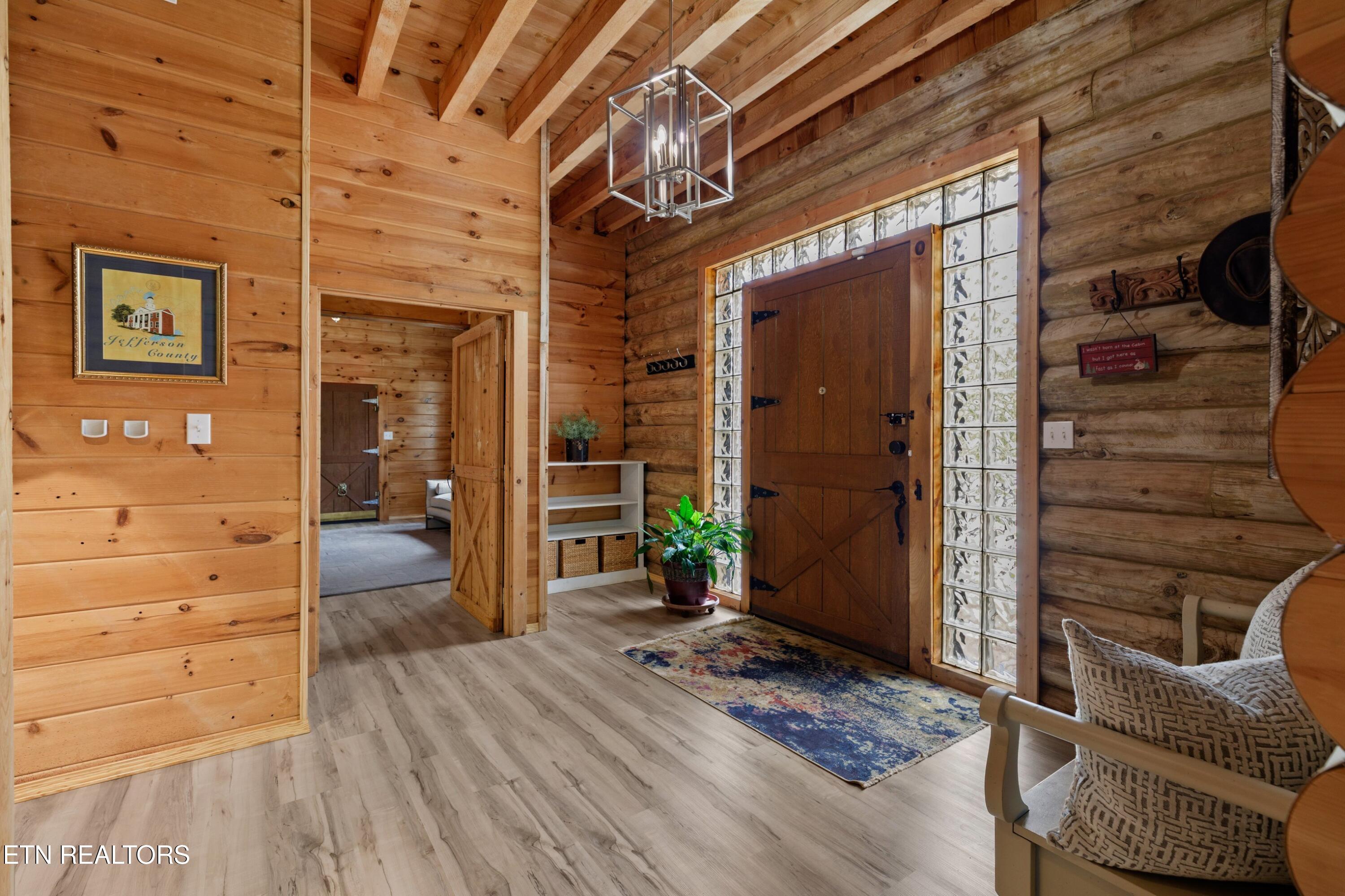 358 Hebron Church Road Jefferson City, TN 37760 - Photo 4 of 51 3 Cabin Foyer1