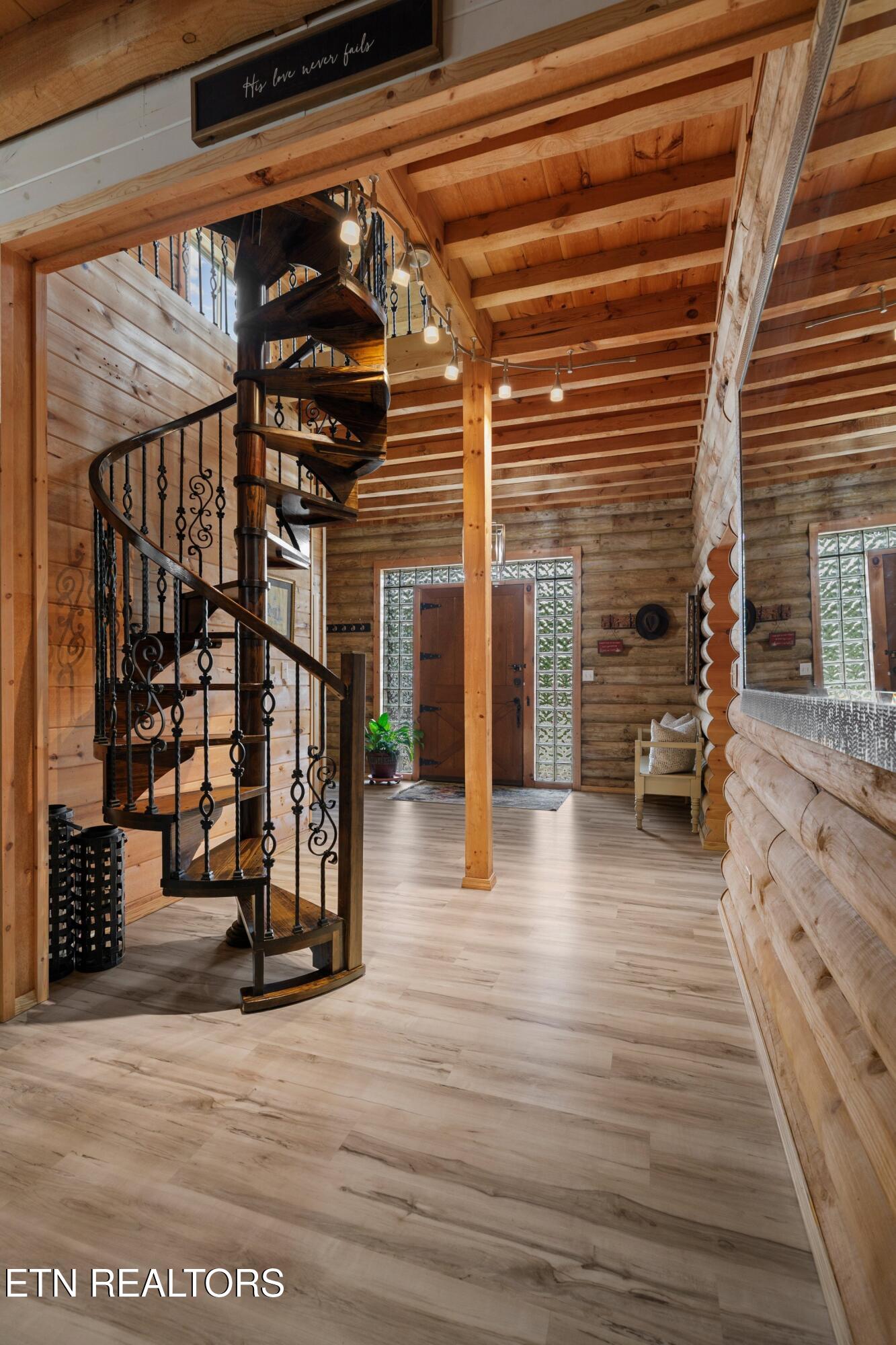 358 Hebron Church Road Jefferson City, TN 37760 - Photo 5 of 51 3 Cabin Foyer2