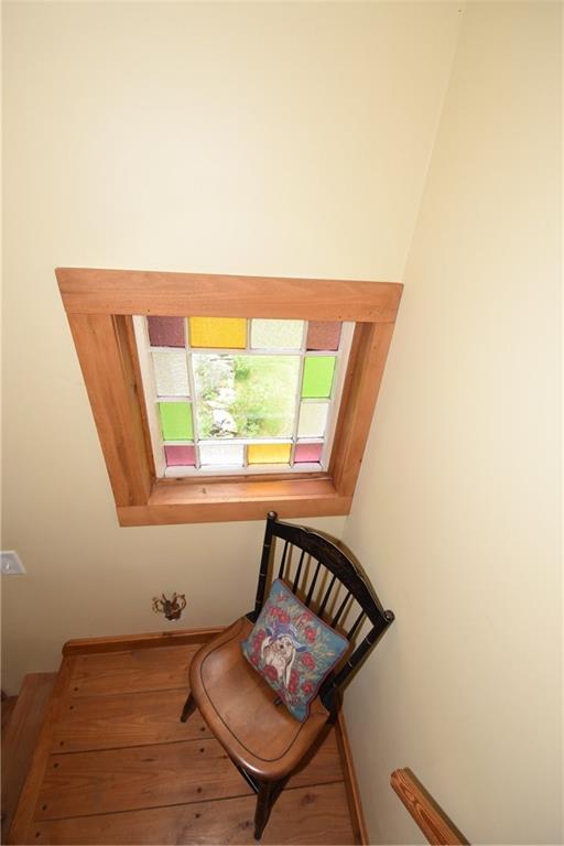 380 Lead Mine Road Lubec, ME 04652 - Photo 21 of 25 Stained glass window at the...