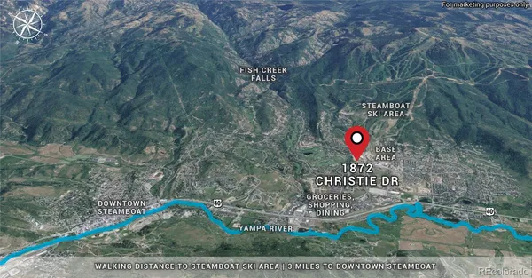 $6,995,000 | 1872 Christy Drive, Unit 1, Steamboat Springs, CO 80487