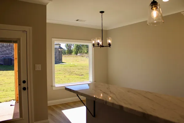 a view of livingroom and window