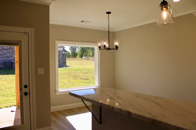 a view of livingroom and window