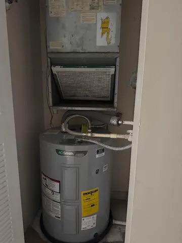 a close view of washer and dryer