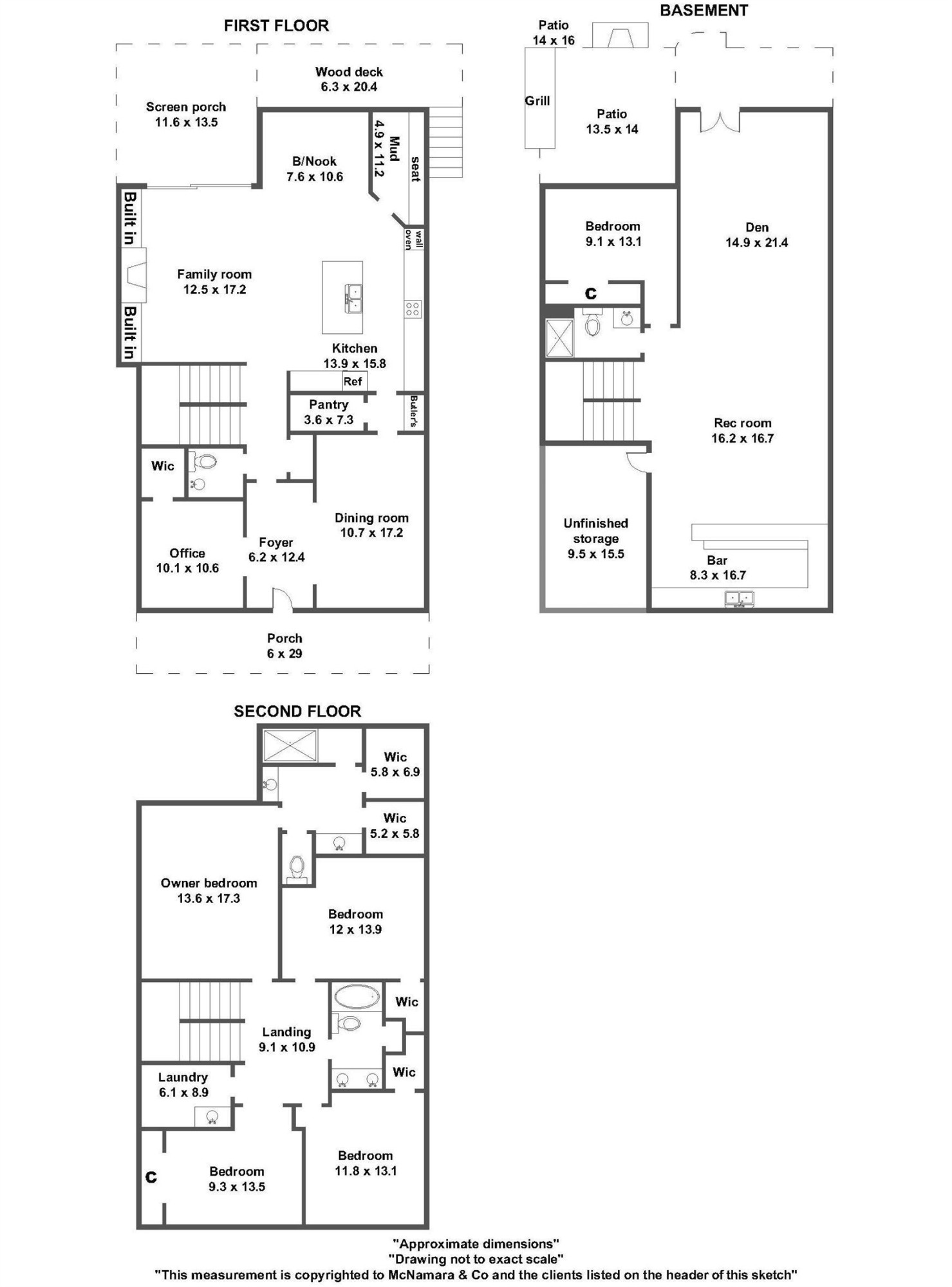 1002 Norris Street Raleigh, NC 27604 - Photo 30 of 30 Floor Plan
