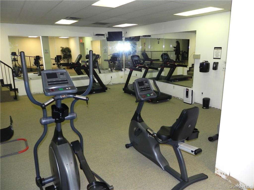 1250 North Avenue, Unit 209 New Rochelle, NY 10804 - Photo 15 of 26 a view of a room with gym equipment