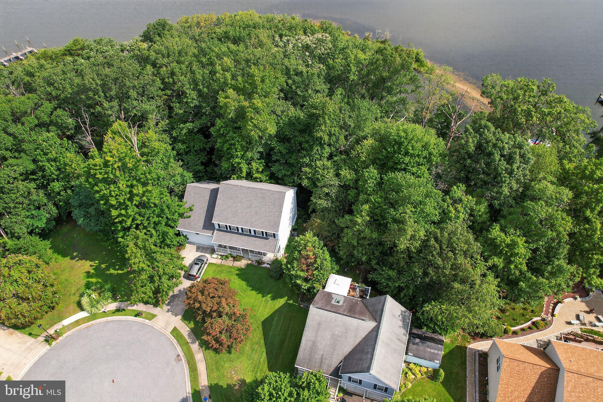 1705 Church Point Court Aberdeen, MD 21001 - Photo 83 of 86 an aerial view of a house with a yard and outdoor seating