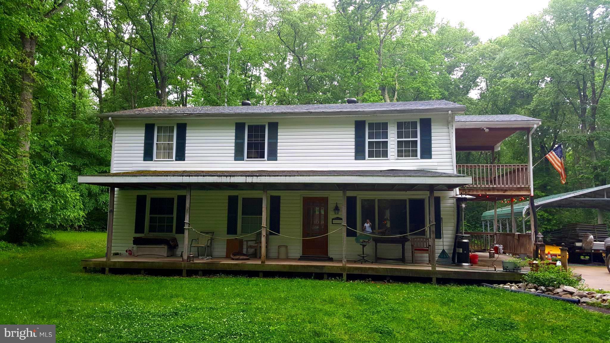 Country Home with Large Front Porch