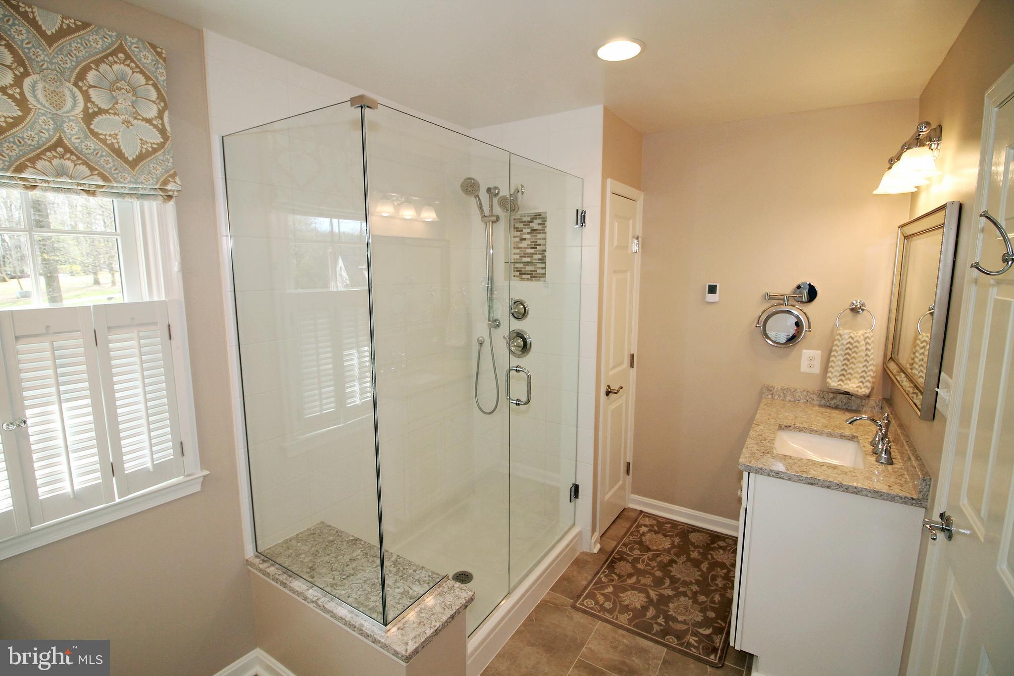 1003 Valewood Road Towson, MD 21286 - Photo 24 of 53 Master bath - heated ceramic floor, quartz counter