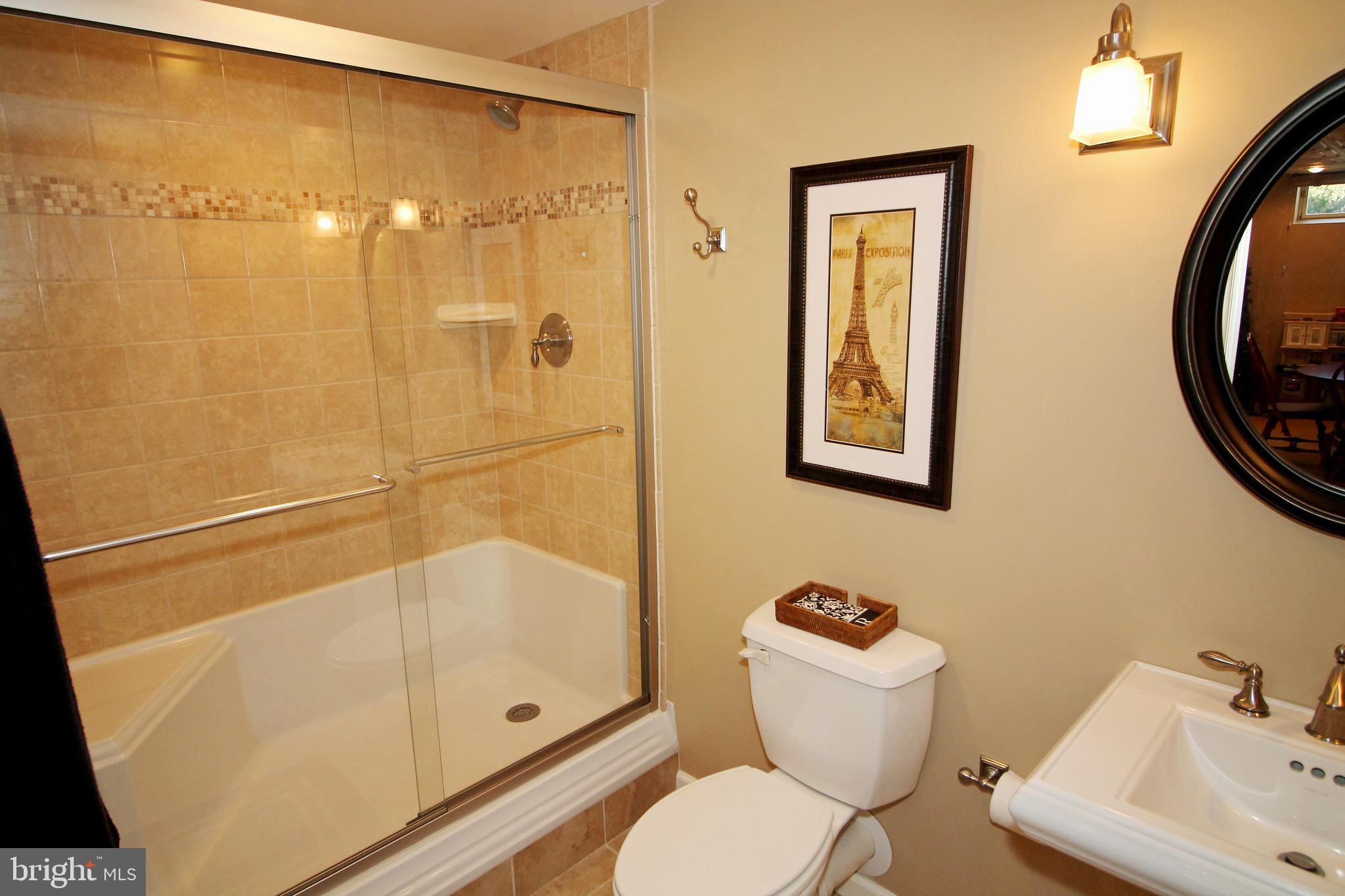 1003 Valewood Road Towson, MD 21286 - Photo 37 of 53 Lower level bathroom - ceramic