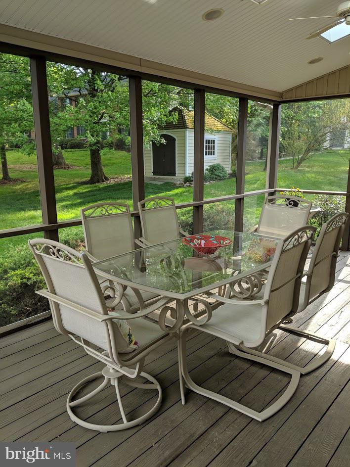 1003 Valewood Road Towson, MD 21286 - Photo 48 of 53 Screened porch - ceiling fans