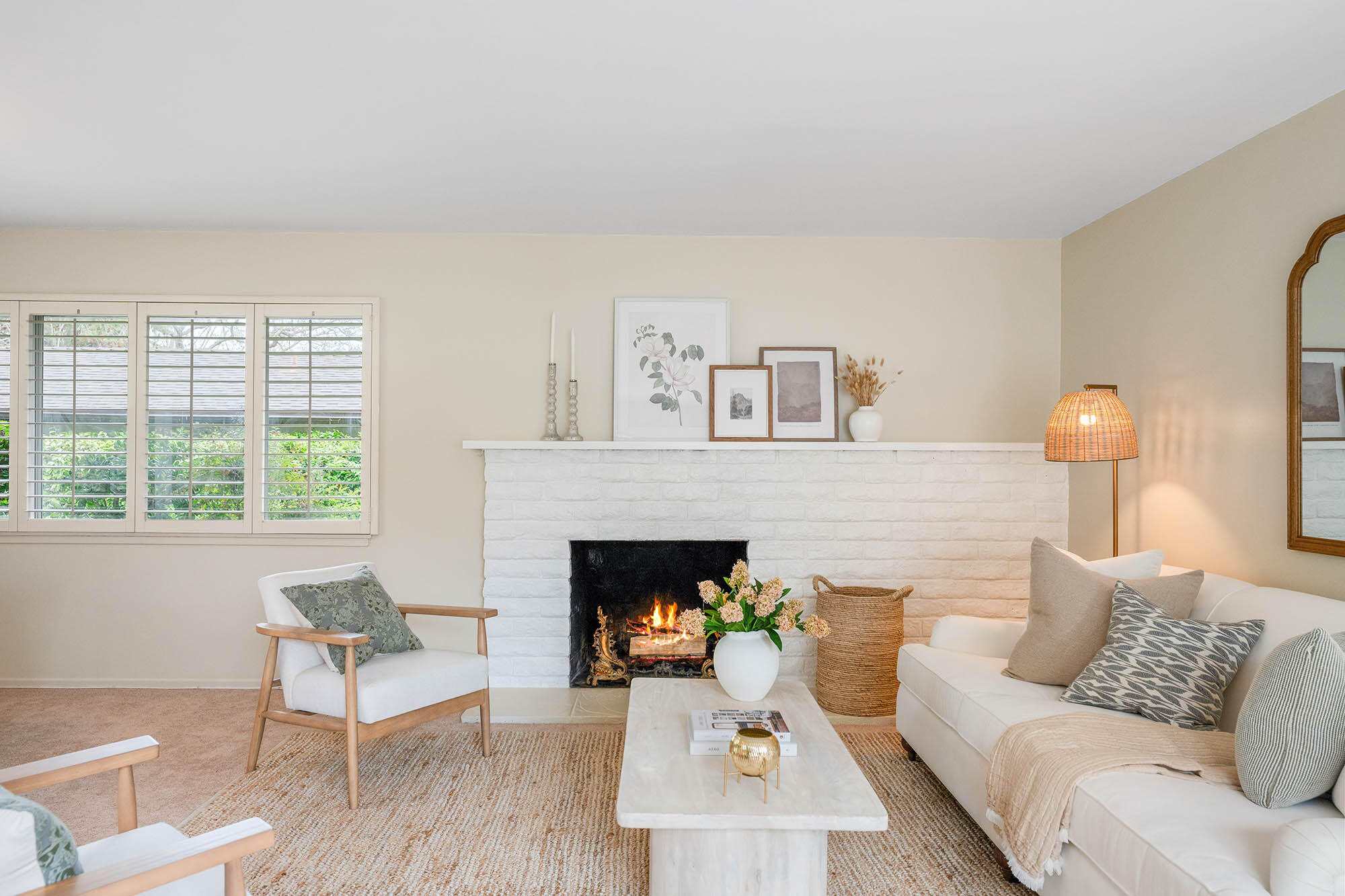 875 Cieneguitas Road Santa Barbara, CA 93110 - Photo 17 of 39 Fireplace - 875 Cieneguitas Rd 93110